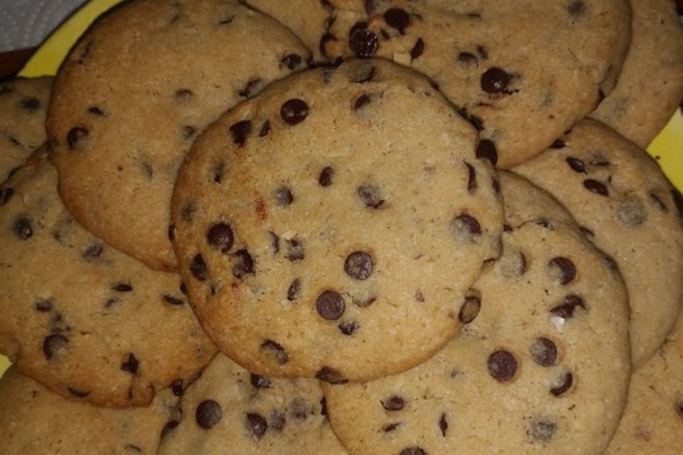 Vegane Chocolate Chip Cookies