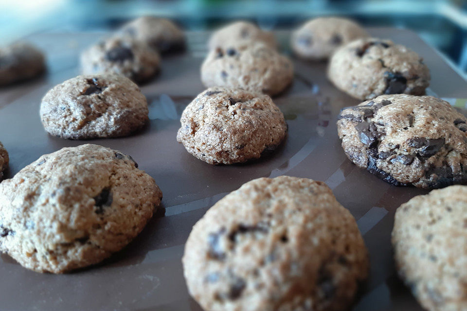 Vegane Chocolate Chip Cookies