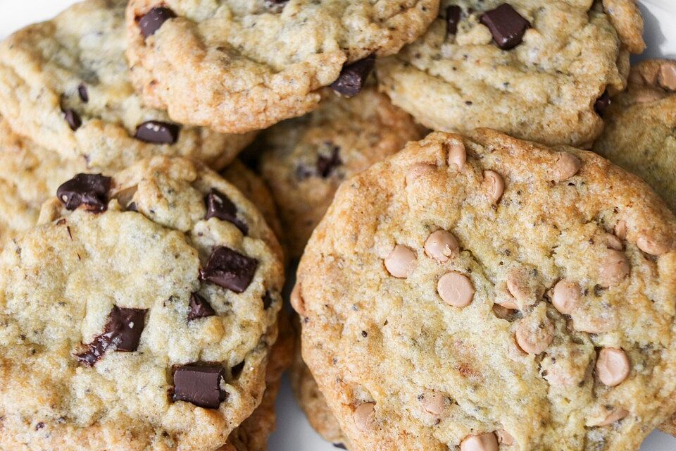 Vegane Chocolate Chip Cookies