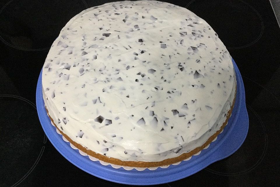 Bananensplit Blechkuchen Bananensplit Blechkuchen