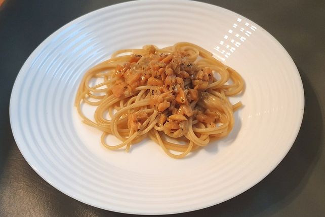 Spaghetti in Lachssoße von ruthio| Chefkoch