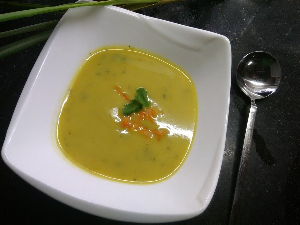 Zucchini-Orangen-Cremesuppe| Chefkoch