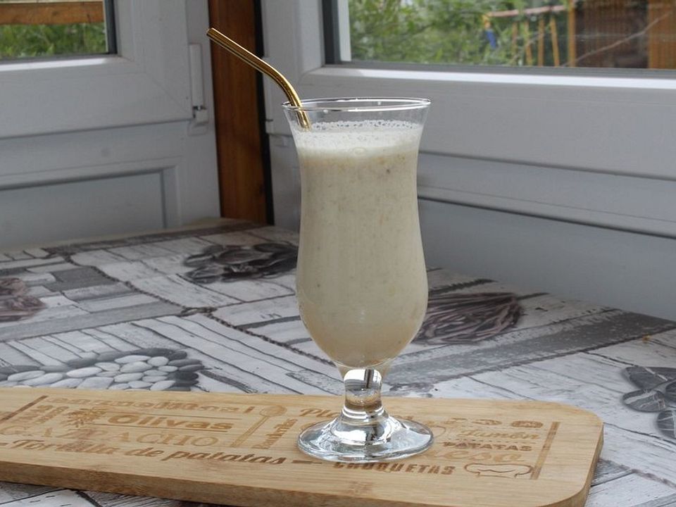 Smoothie mit Banane und Erdnussbutter von HerrBimbusch| Chefkoch