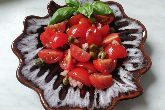 Mediterraner Tomatensalat von sportmax79| Chefkoch