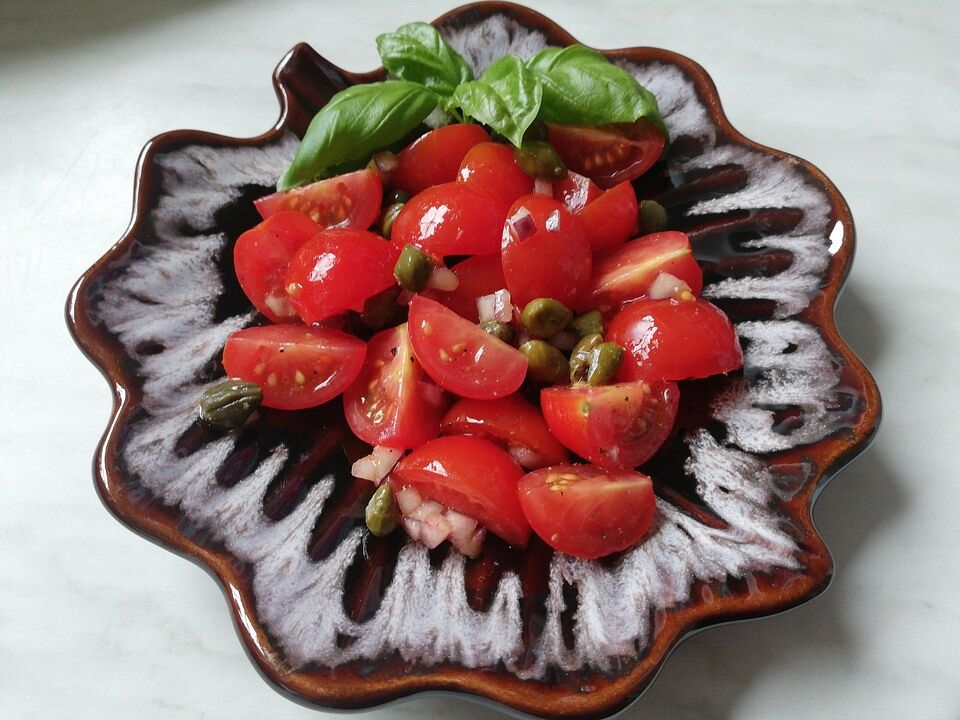 Mediterraner Tomatensalat von sportmax79| Chefkoch