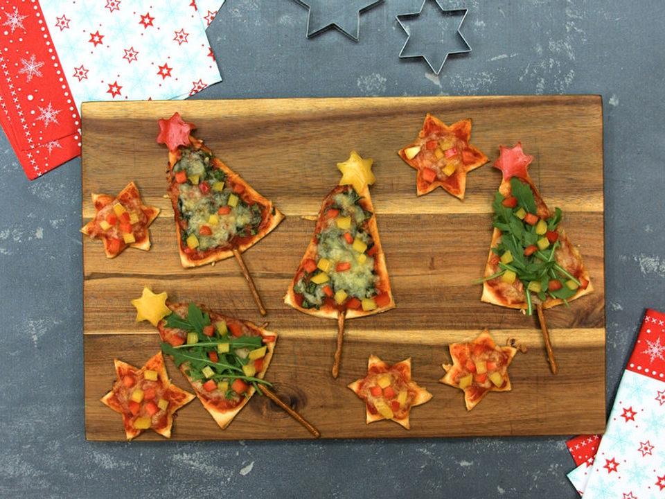 PizzaWeihnachtsbaum von ChefkochVideo Chefkoch