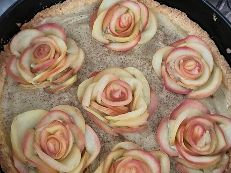 Apfelrosen-Kuchen von Amaya001| Chefkoch