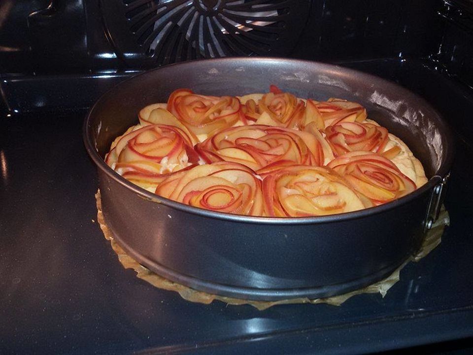 Apfelrosen-Kuchen von Amaya001| Chefkoch