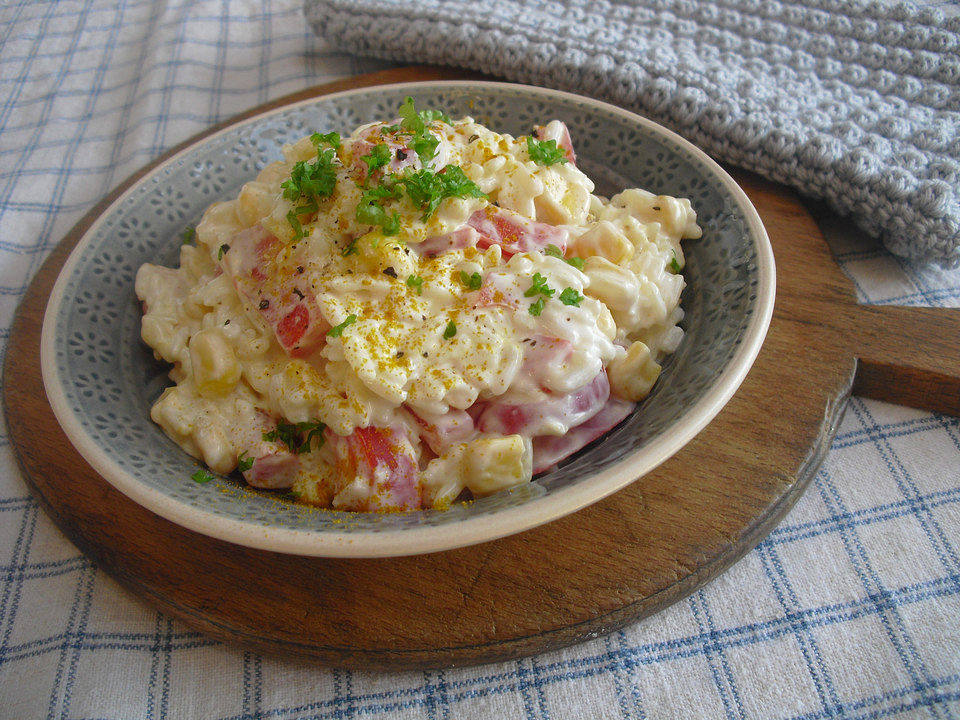 Curry-Reissalat mit Mais und Paprika von Liesbeth| Chefkoch