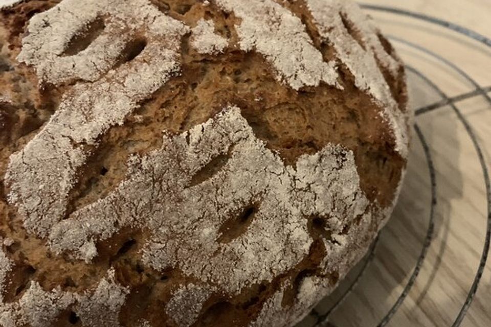 Roggen-Mischbrot ohne Weizenmehl