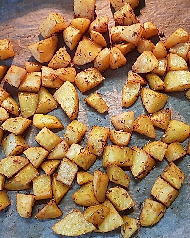 Einfache Kartoffelecken