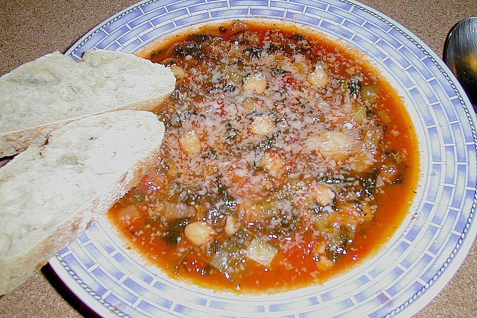 Garbanzo - Bohnen & Tomatensuppe