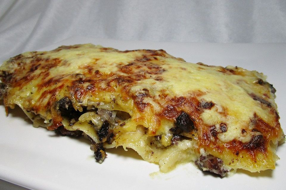 Blutwurst-Lasagne