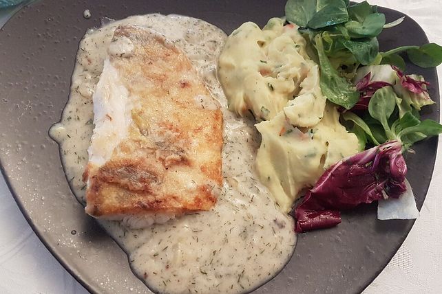 Zanderfilet in Zitronen-Dill-Sahne-Senf-Sauce von patty89| Chefkoch Zanderfilet in Zitronen-Dill-Sahne-Senf-Sauce von patty89| Chefkoch