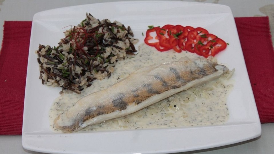 Zanderfilet in Zitronen-Dill-Sahne-Senf-Sauce von patty89 Zanderfilet in Zitronen-Dill-Sahne-Senf-Sauce von patty89