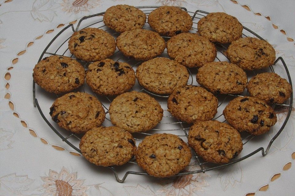 Cranberry-Haferflocken-Cookies