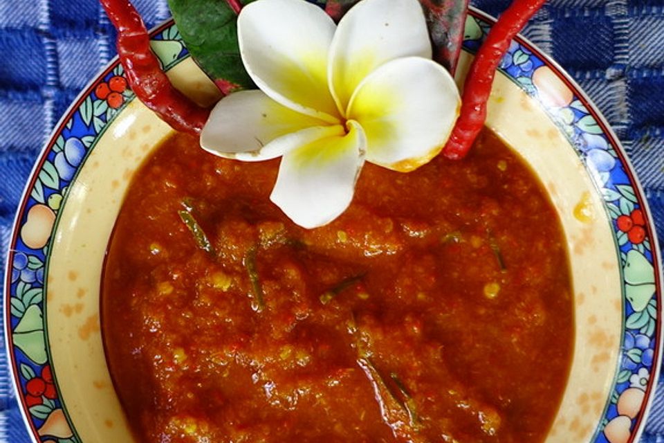 Sambal guna-guna pedas Bandung