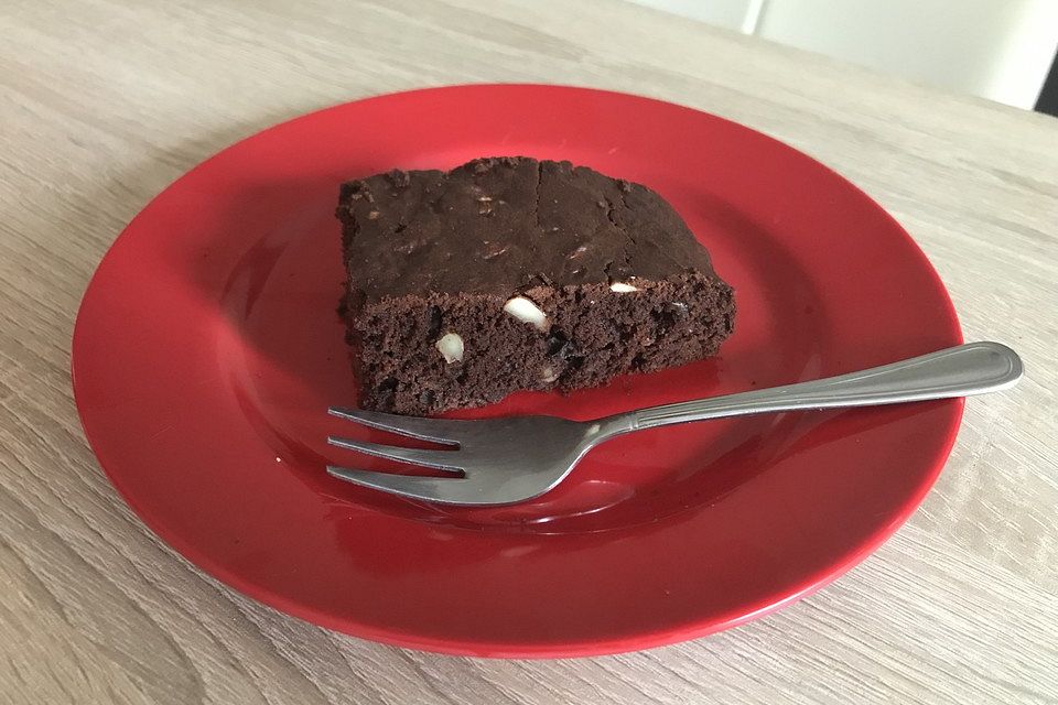 Bananen-Schoko-Brownies-Kuchen Bananen-Schoko-Brownies-Kuchen