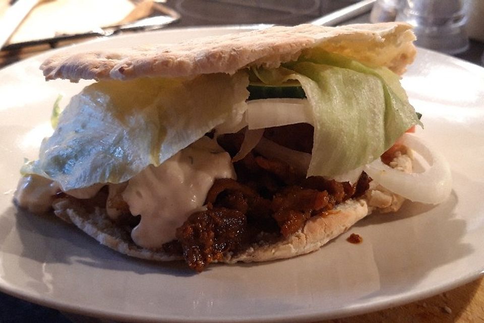 Selbstgemachter Döner