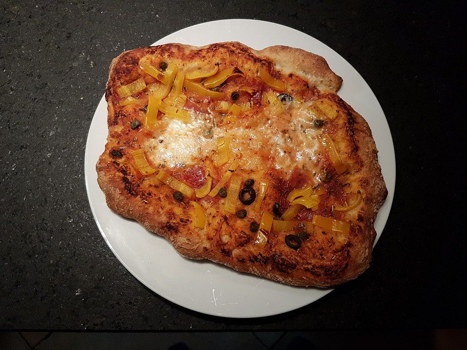 Pizzateig mit geriebenen Kartoffeln von Kramer71| Chefkoch