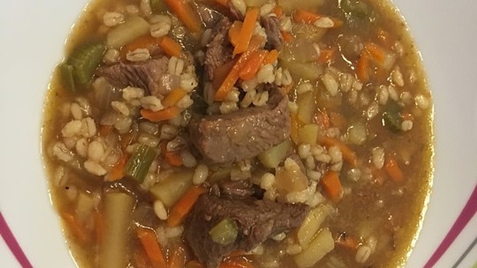 Rindseintopf Mit Rollgerste Und Gemuse Von Cate20 Chefkoch 