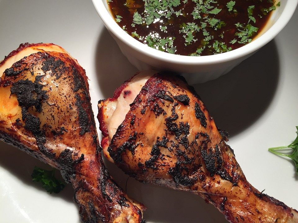 Hähnchen-Drumsticks mit Tamarinden-Dip von SessM| Chefkoch
