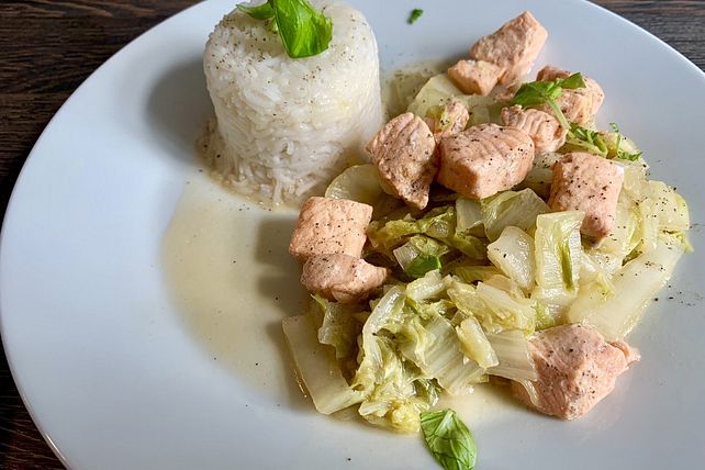 Lachs auf asiatische Art à la Gabi von gabriele9272| Chefkoch