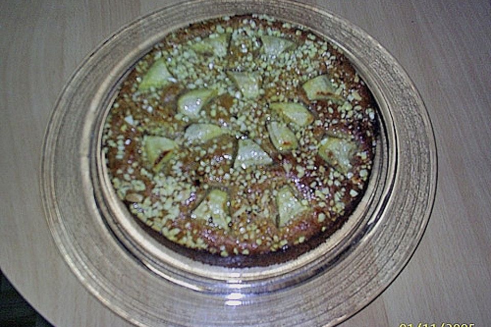 Weihnachtlicher Bananenkuchen