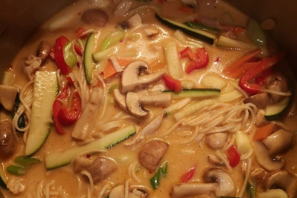 Thai-Hühnersuppe