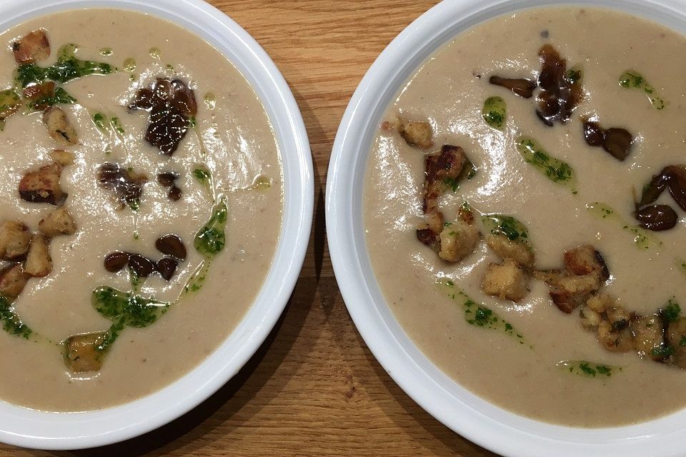 Cremige Maronen-Kartoffel-Suppe