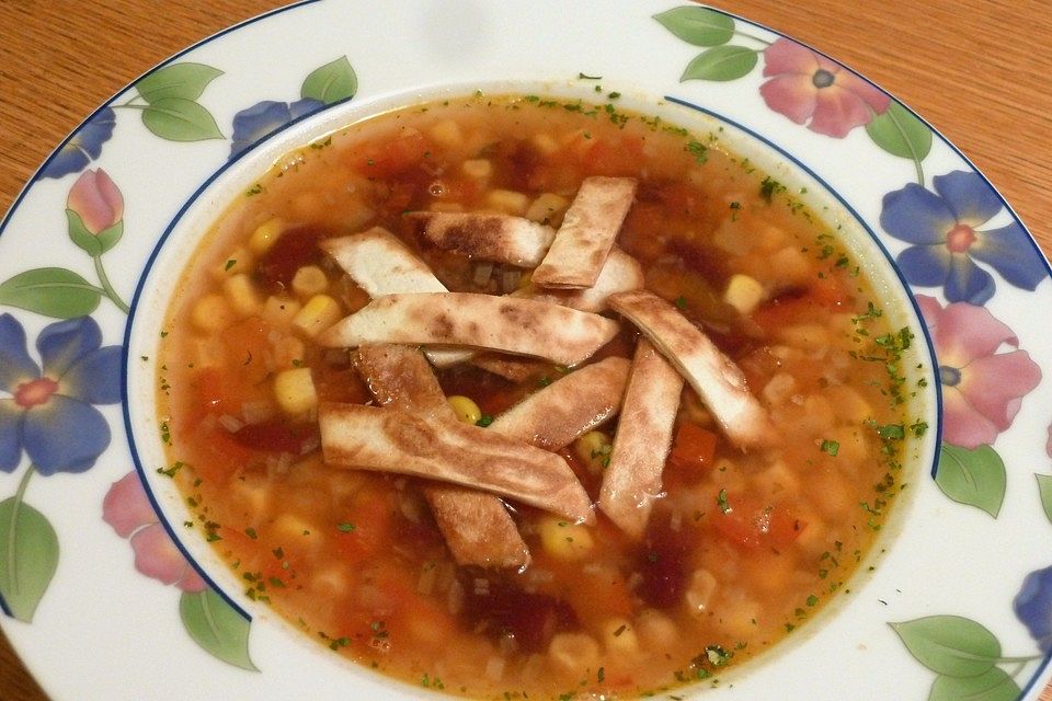 Schnelle Suppe, Mexikan Style