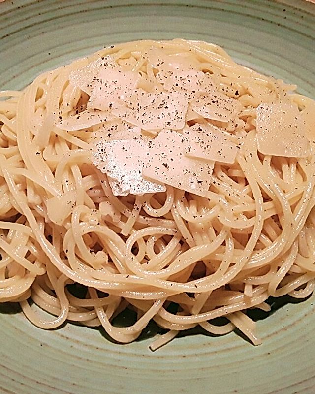 Knoblauchspaghetti