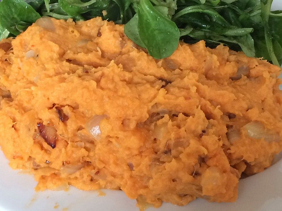 Süßkartoffel-Püree mit Pfiff von binis| Chefkoch