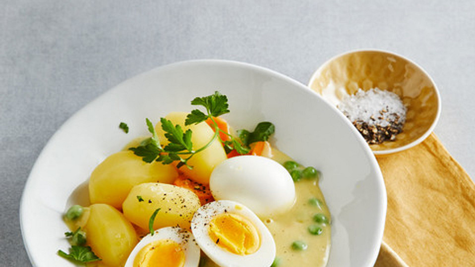 Senf-Eier-Ragout