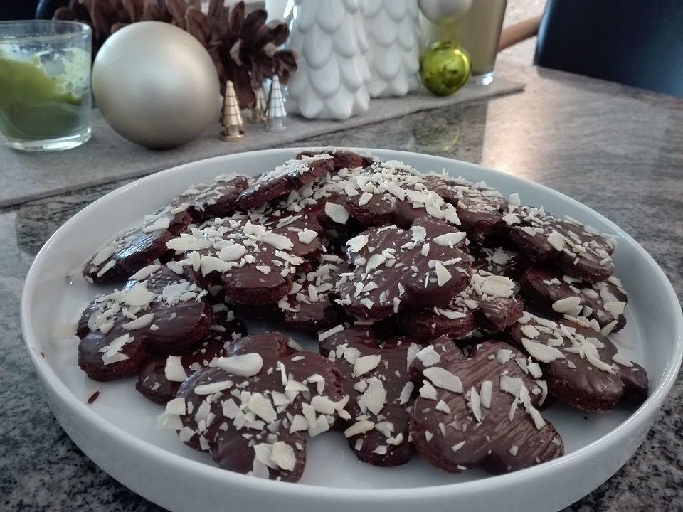 Schokoladen-Mandel-Plätzchen von petramartin | Chefkoch