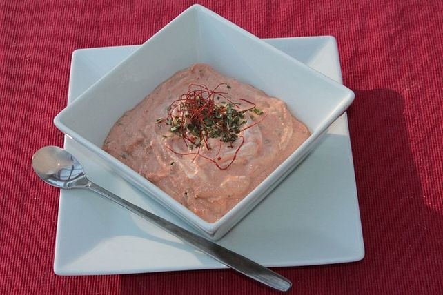 Feuriger Tomatendip aus isländischem Frischkäse von patty89| Chefkoch