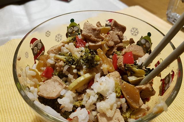 Tofu mit Gemüse und Teriyakisauce von Kiwi_eis| Chefkoch