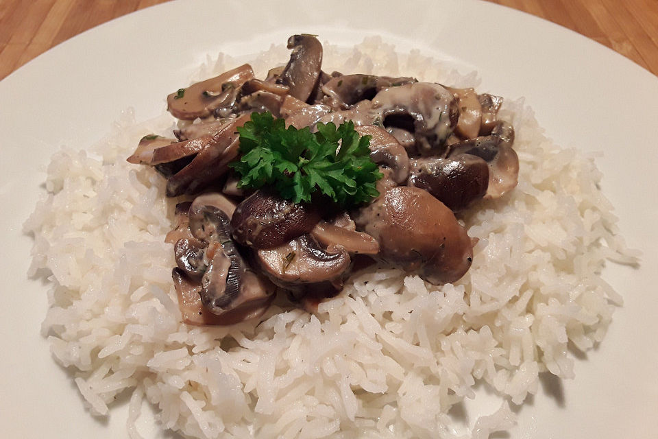 Champignon-Kräuter-Pfanne