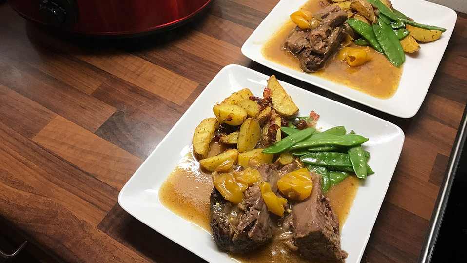 Rinderbraten &amp;quot;Mississippi Art&amp;quot; aus dem Slow Cooker von kitty79