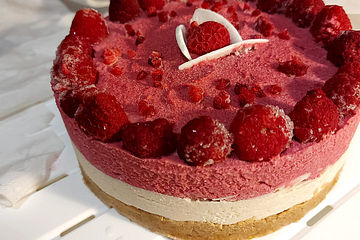 Raw Raspberry Cake