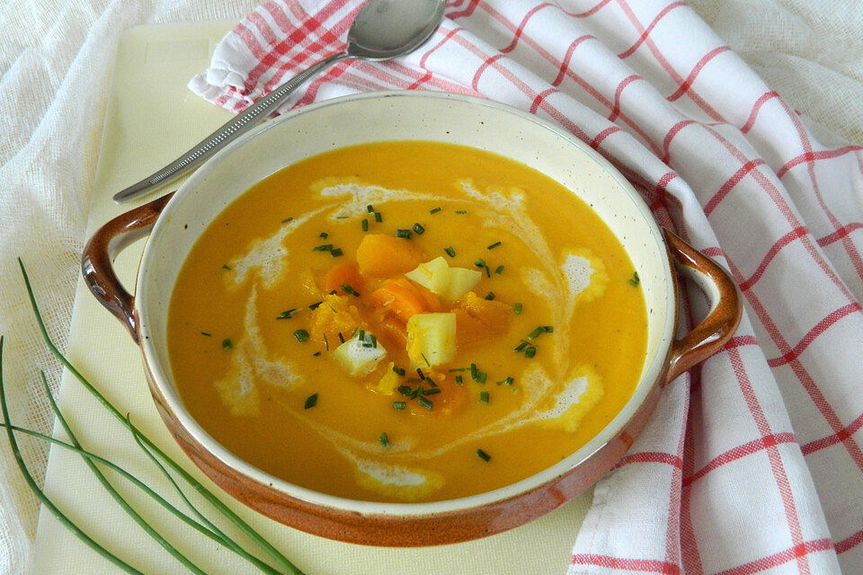 Kürbissuppe