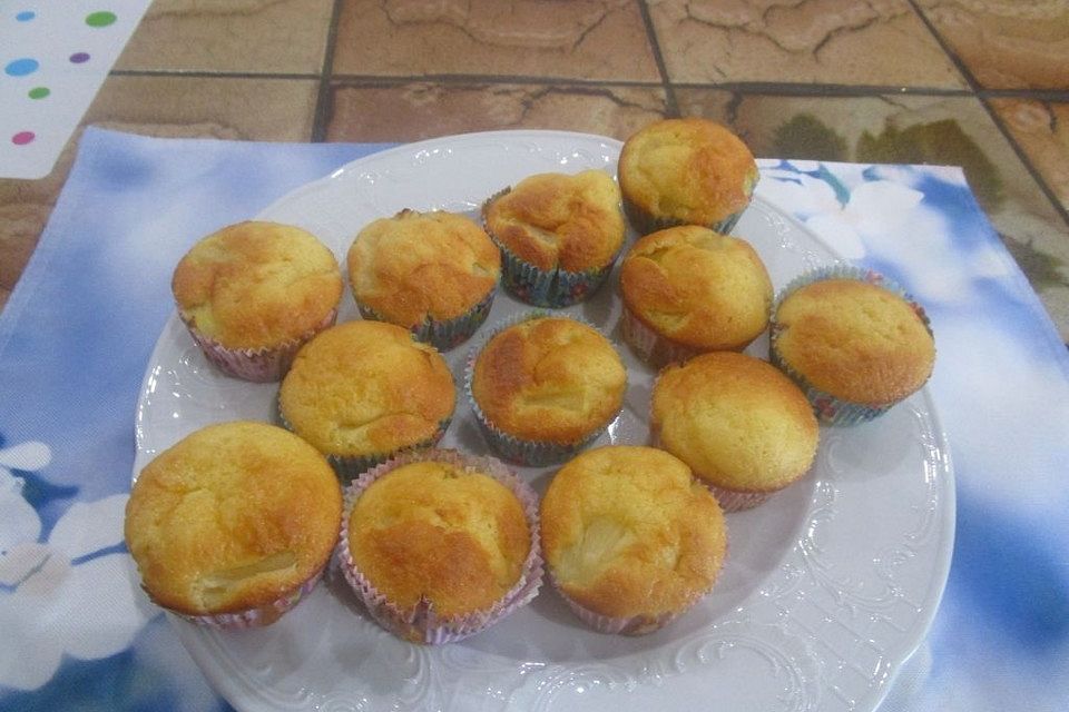 Ananas - Joghurt - Muffins