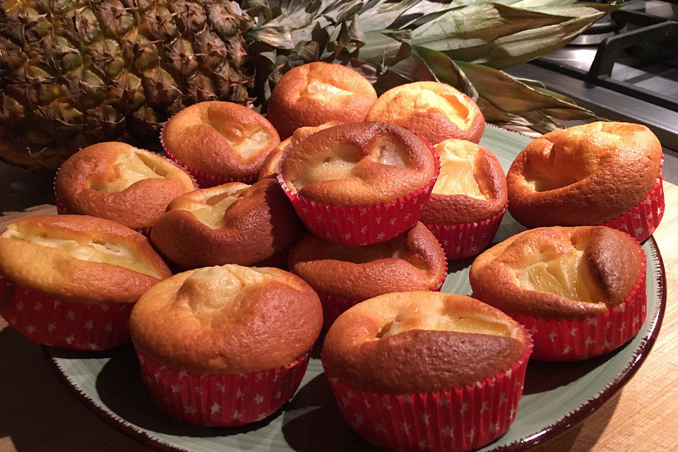 Ananas - Joghurt - Muffins