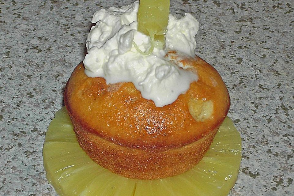 Ananas - Joghurt - Muffins