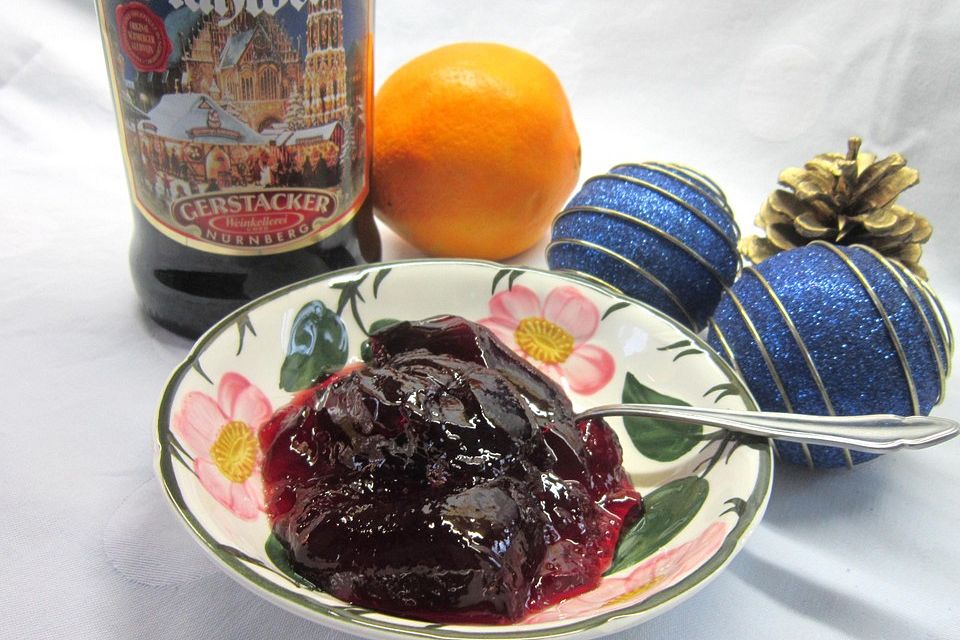 Simones Glühweingelee mit Rum