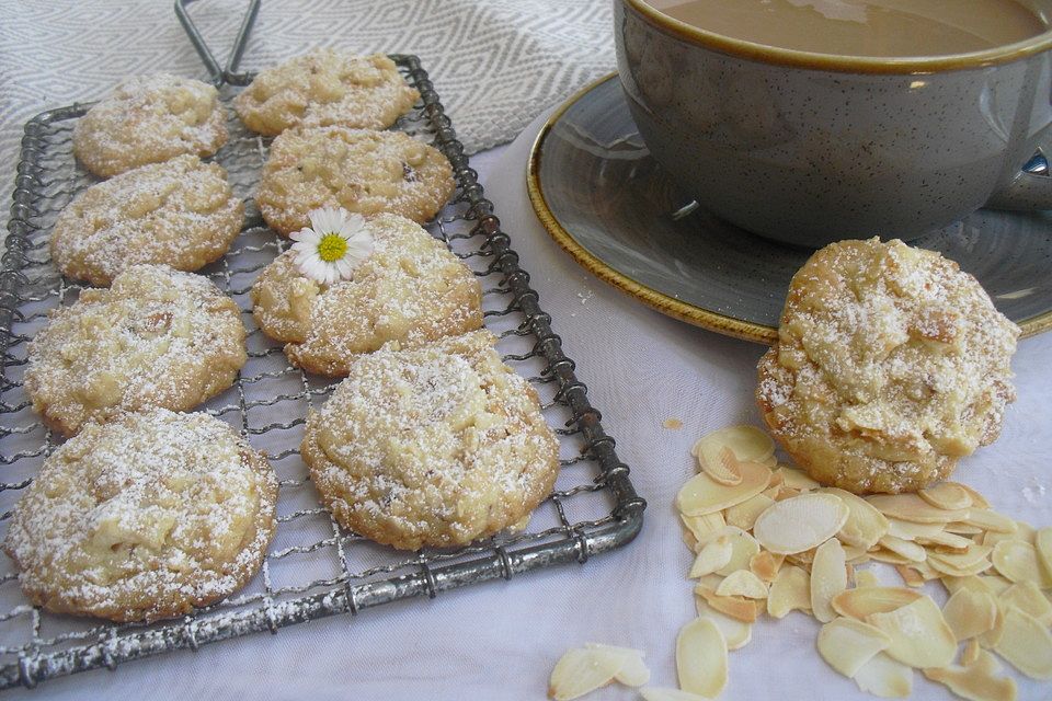 Butter-Mandel-Häufchen