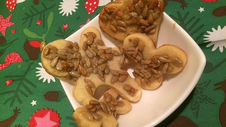 Sonnenblumenkern Weihnachtsplatzchen Von Bakegirl Chefkoch 
