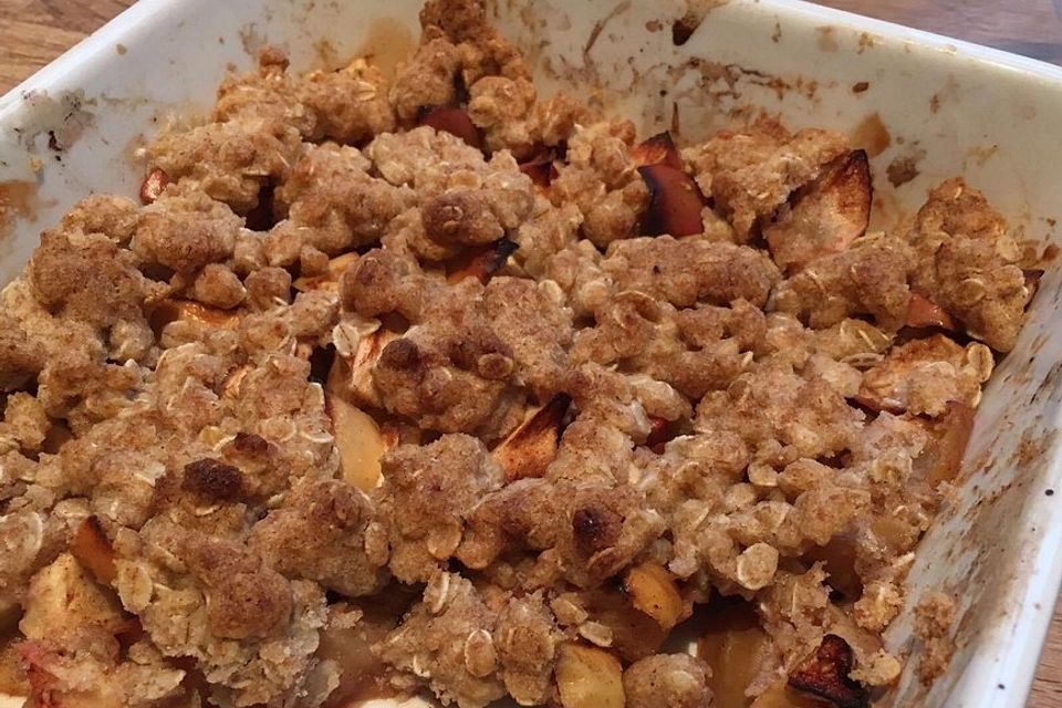 Apple Gersten Crumble