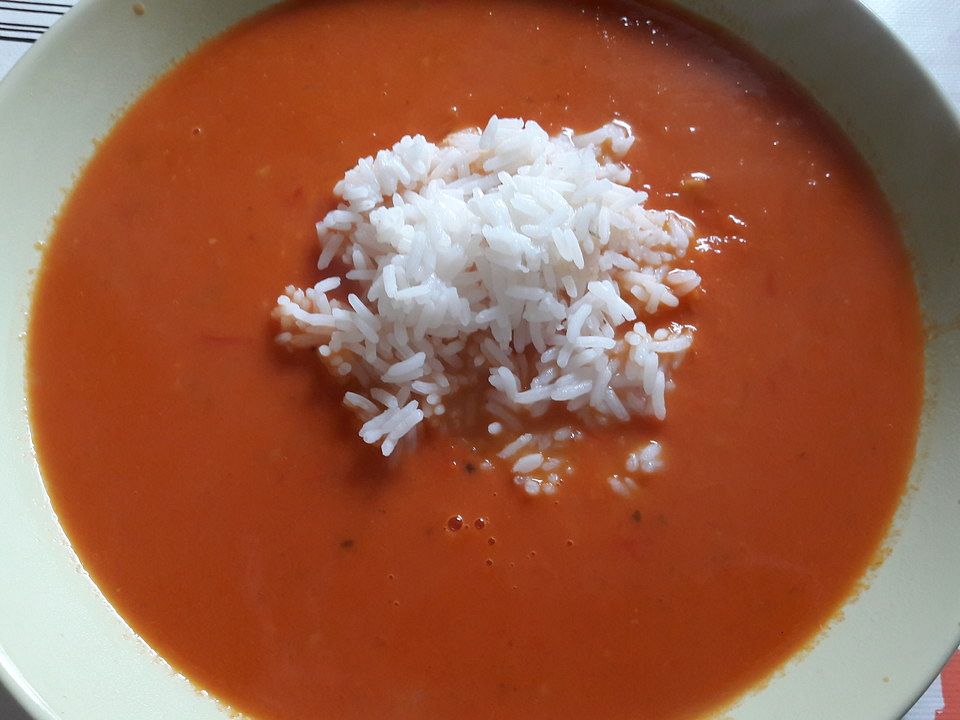 Tomatensuppe Mit Reis - Rezepte Suchen