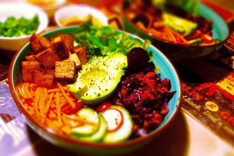 Tofu Banh mi Bowl Tofu Banh mi Bowl